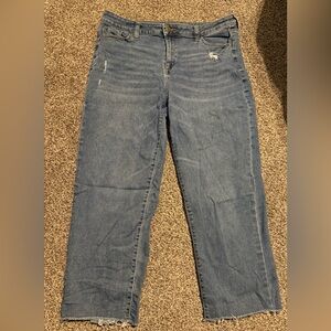 Sonoma Women's Straight Leg Blue Jeans